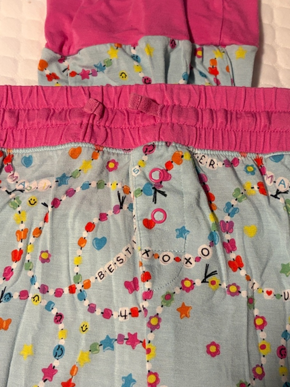 Little Sleepies FRIENDS FOREVER (T. Swift Inspired)-Womens MEDIUM PJ BOTTOM - Picture 5 of 6